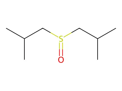 Isobutyl sulfoxide structure