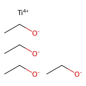 Titanium tetraethoxide structure