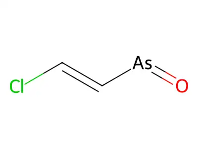 (2-Chloroethenyl)arsanone structure