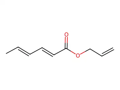 (E,E)-allyl sorbate structure