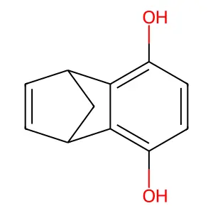1,4-Methanonaphthalene-5,8-diol, 1,4-dihydro- structure