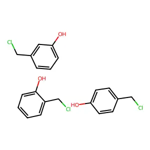 (Chloromethyl)phenol structure