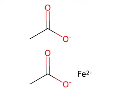 Ferrous acetate structure