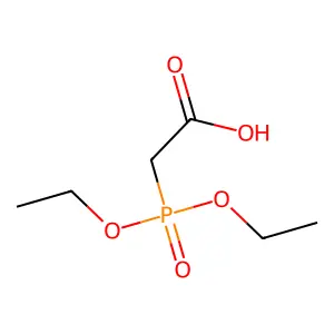 (Diethoxyphosphinyl)acetic acid structure