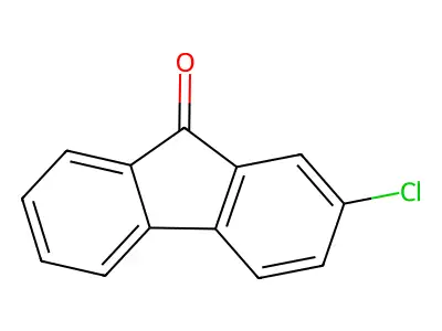 2-Chloro-9H-fluoren-9-one structure