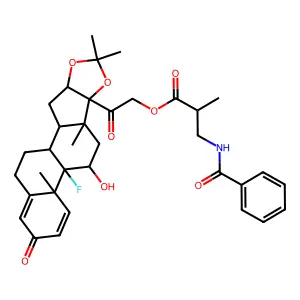 triamcinolone benetonide structure