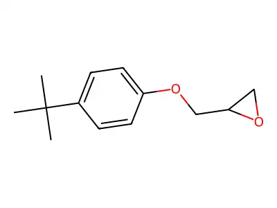p-tert-Butylphenyl glycidyl ether structure