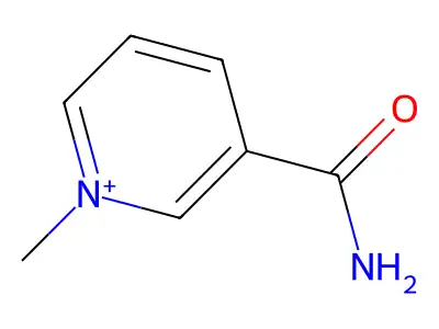 1-Methylnicotinamide structure