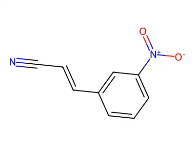 3-(3-Nitrophenyl)acrylonitrile structure