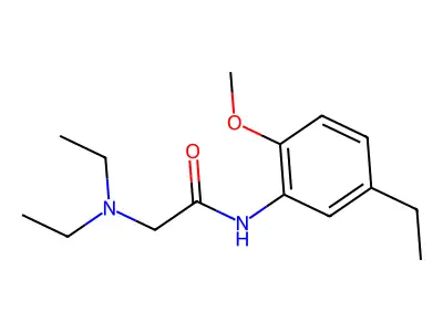 o-Acetanisidide, 2-(diethylamino)-5'-ethyl- structure