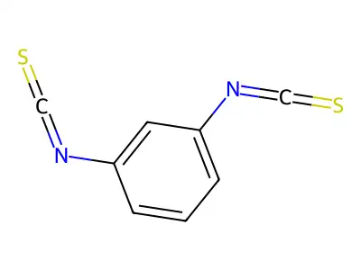 m-Phenylenediisothiocyanate structure