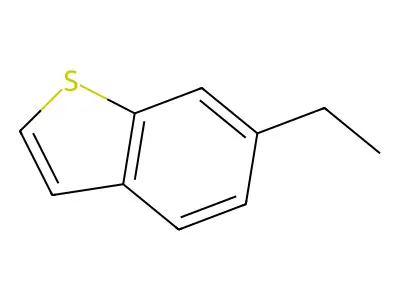 Benzo(b)thiophene, ethyl- structure