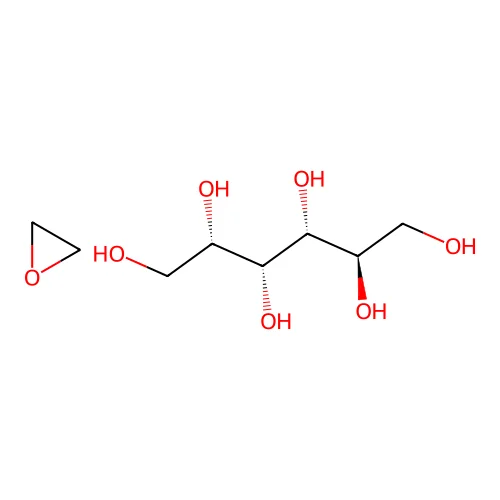 Sorbitol ethylene oxide structure