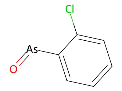 Arsine, (o-chlorophenyl)oxo- structure