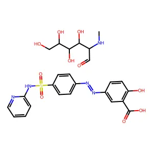 Salazopyrine structure