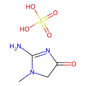 Creatinine sulfate structure