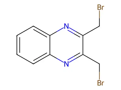 2,3-Bis(bromomethyl)quinoxaline structure