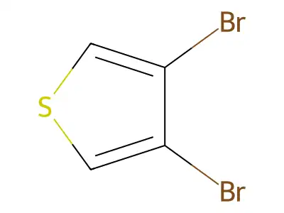 3,4-Dibromothiophene structure