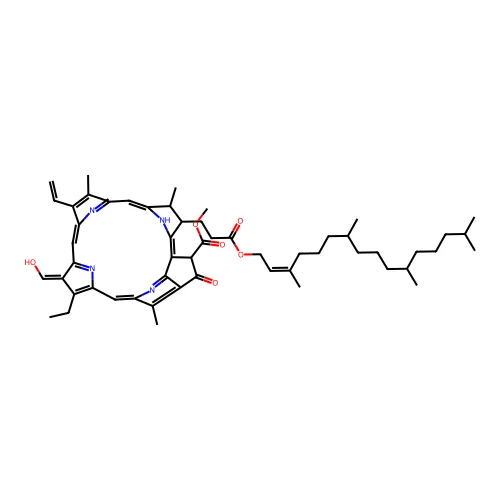 PHAEOPHYTIN, alpha beta structure