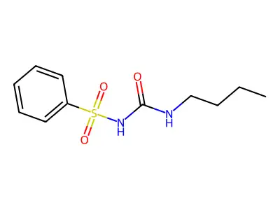 Phenbutamide structure