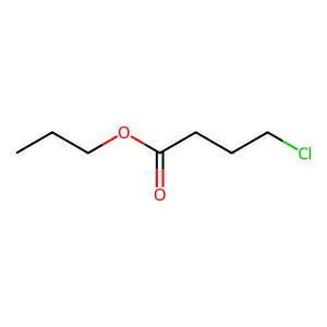 Propyl 4-chlorobutanoate structure