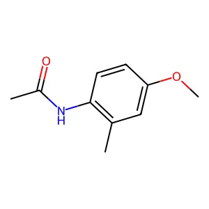 N-(4-Methoxy-2-methylphenyl)-acetamide structure