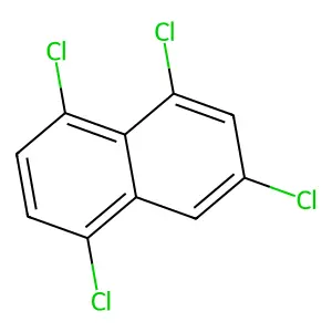 1,3,5,8-Tetrachloronaphthalene structure