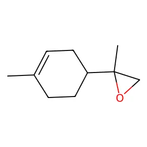 (S-(R*,S*))-2-Methyl-2-(4-methylcyclohex-3-enyl)oxirane structure