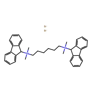 Hexafluorenium Bromide structure