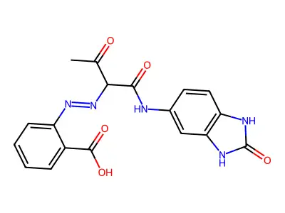 Pigment Yellow 151 structure