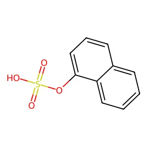 1-Naphthyl sulfate structure