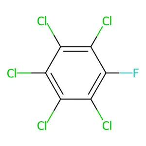 Pentachlorofluorobenzene structure