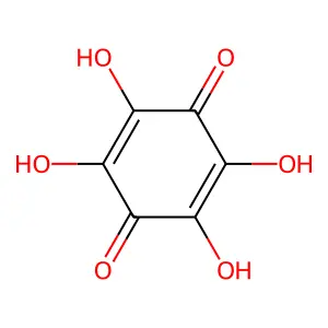 Tetrahydroxy-p-benzoquinone structure