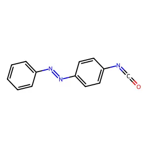 Diazene, 1-(4-isocyanatophenyl)-2-phenyl- structure