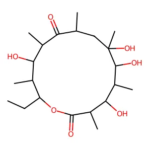 Erythronolide A, 12-deoxy- structure
