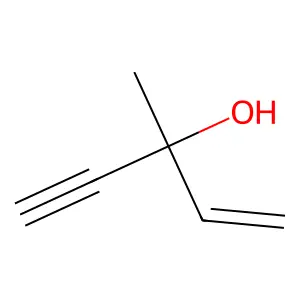 3-Methylpent-1-en-4-yn-3-ol structure