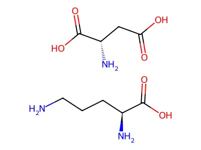 Ornithylaspartate structure
