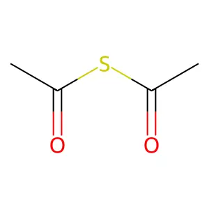 Acetic thioanhydride structure