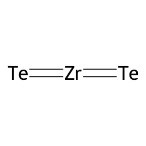 Zirconium telluride (ZrTe2) structure