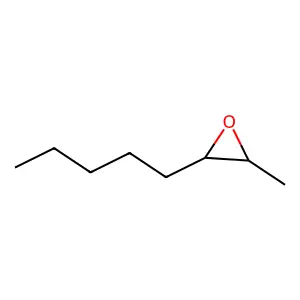 2-Methyl-3-pentyloxirane structure