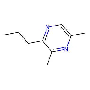 3,5-Dimethyl-2-propylpyrazine structure