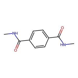 N1,N4-Dimethyl-1,4-benzenedicarboxamide structure