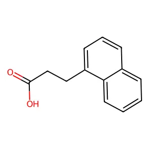 1-Naphthalenepropionic acid structure