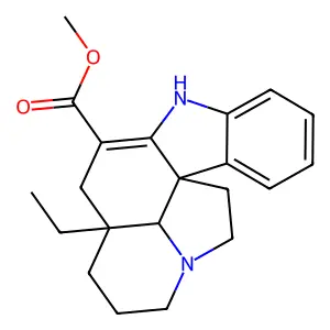 Vincadifformine structure