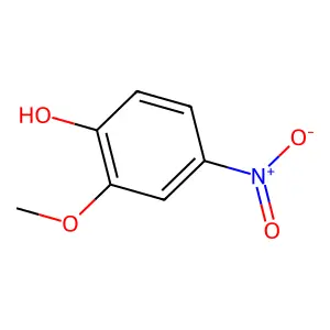 2-Methoxy-4-nitrophenol structure
