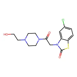 Tiaramide structure