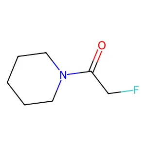 Piperidine, 1-fluoroacetyl- structure