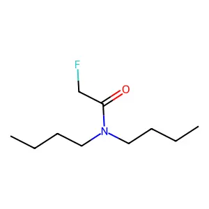 Acetamide, N,N-dibutyl-2-fluoro- structure