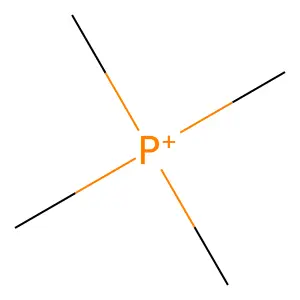 Phosphonium, tetramethyl- structure