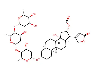 Gitaloxin structure